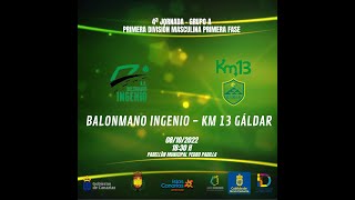 Balonmano Ingenio VS KM 13 Gáldar