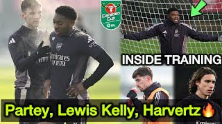 INSIDE TRAINING | Arsenal Explosive Training ahead of Newcastle Carabao cup Semifinal 2nd Leg Match