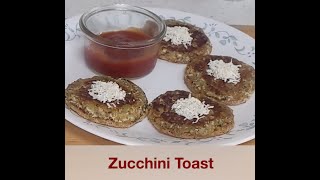 Zucchini Toast recipe