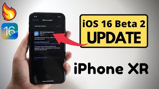 iOS 16 Beta 2 Update on iPhone XR !