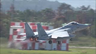 【離陸離陸離陸】航空自衛隊 小松基地 F15 TakeOff 10/17 小松空港