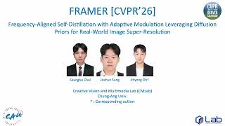 [CVPR 2026] FRAMER: Official 5-Minute Presentation