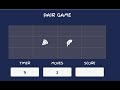 Simple Pair Game using JavaScript