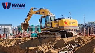 WNR Plant Hire: Lovol FR220 in action