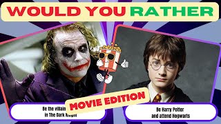 WOULD YOU RATHER Surprising Movie Edition GAME! You’re gonna LOVE it 😍