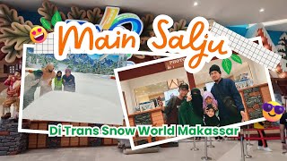 MAIN SALJU DI TRANS SNOW WORLD #TRANSSNOWWORLD