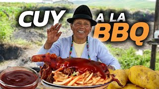 Delicious guinea pig on the BBQ | Doña Empera