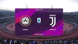 PES 2020 | Udinese vs Juventus - Serie A Tim | 23/07/2020 | 1080p 60FPS