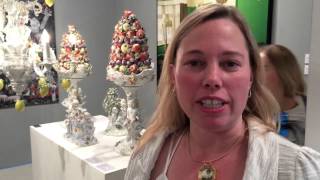 Meissen Porcelain Artist At Art Miami