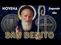 NOVENA A SAN BENITO ABAD . 2 ° DIA -ALEJA TODO MAL Y PELIGRO DE TU VIDA #sanbenitoabad #novena