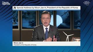 Special Address by Moon Jae in, President of the Republic of Korea  DAVOS AGENDA 2021