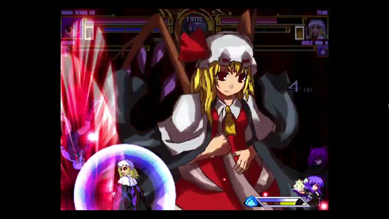 MUGEN BOSS Challenge Flandre Scarlet (VPtH) - Team Linkgamer9 Vs Team ...