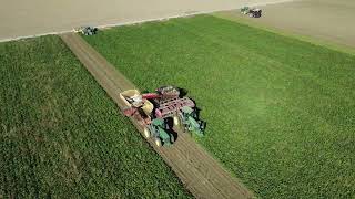 Beet Harvest 22 Drone Montage #1 - Opening Land