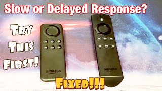Amazon Fire TV Stick Remote FIXED! Slow or Delayed Responsive, Laggy? EASY FIX