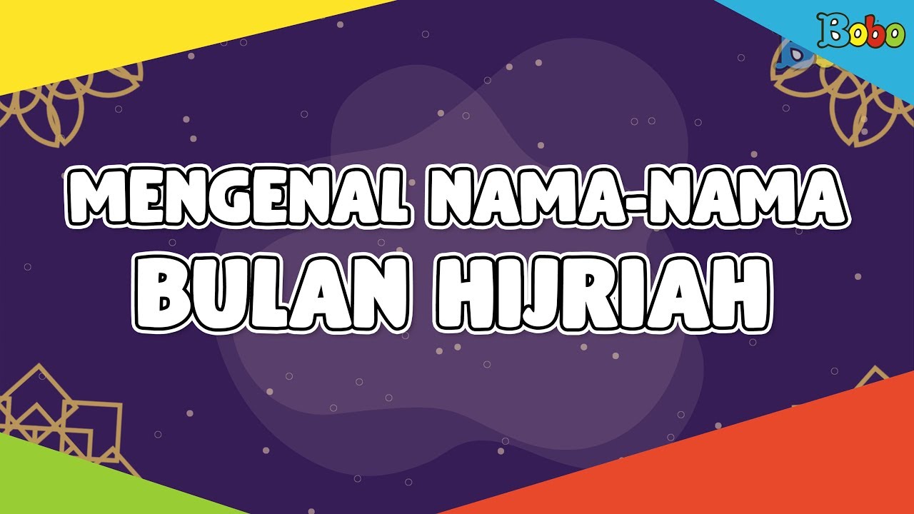 Ramadan 2020 - Mengenal Nama-Nama Bulan Hijriah - YouTube