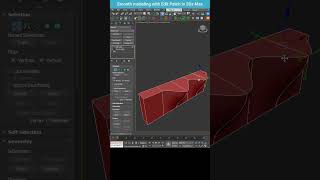 Smooth Modeling Made Easy with Edit Patch in 3ds Max #shorts #3dsmax #modeling