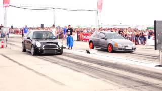 MINI COOPER 1.6 TURBO 350HP vs HONDA 1.6 TURBO 300HP