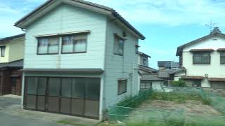 20190914　特急いなほ１号秋田行き　村上駅→府屋間海側車窓