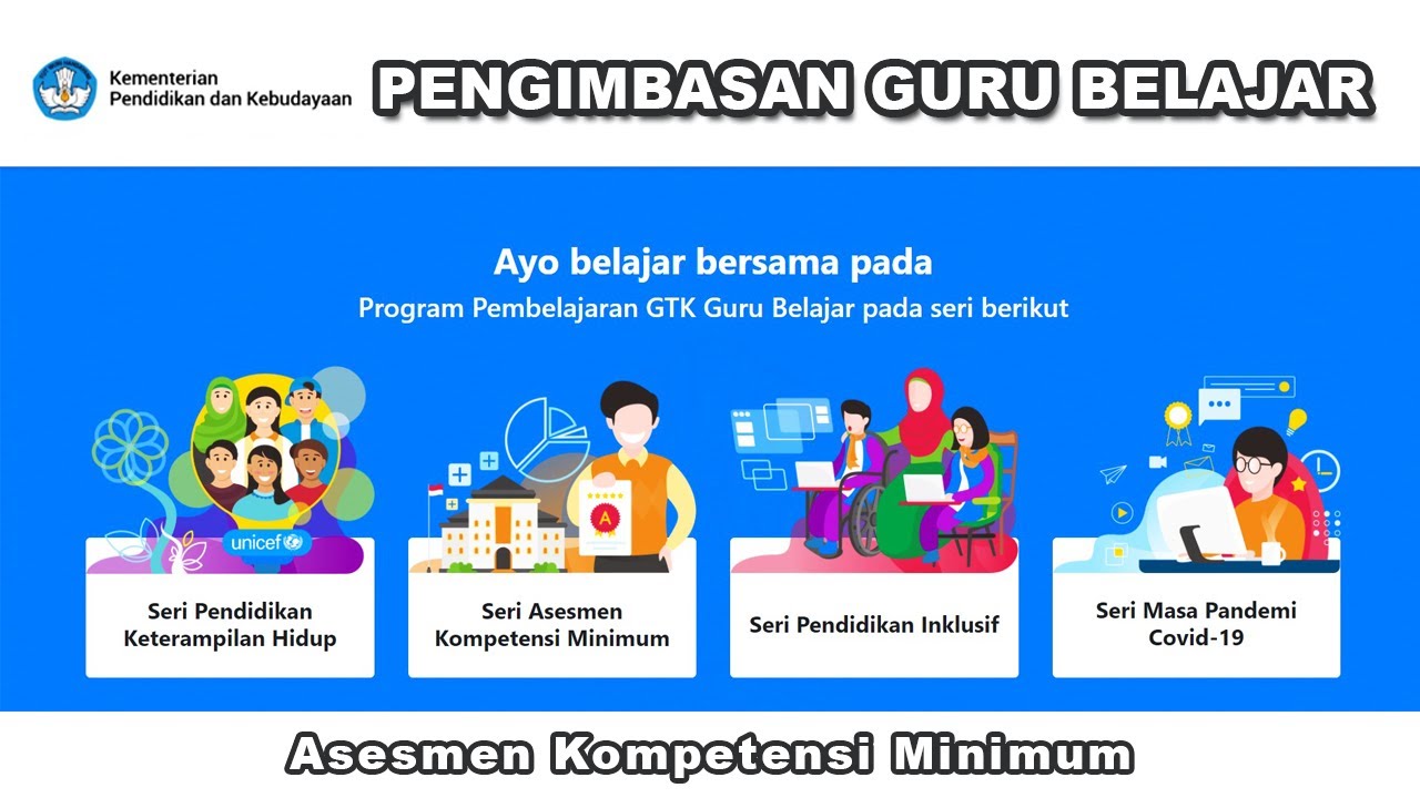 Guru Belajar - Pengimbasan Asesmen Kompetensi Minimal (AKM) - YouTube