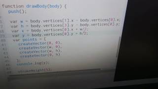 Simple Physics. Translating from Lua into JavaScript.
