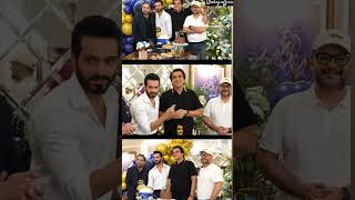 wahaj ali birthday bash🎂🥳🥳#wahajali #terebin #murtasim #birthday #bts