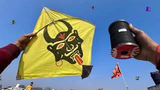 Flying Big Kites With * Hero Plus * | New Manjha Testing | Kite Cutting