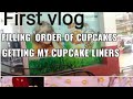 First Vlog | Cup cake tutorial | Let's shop with huma | (Urdu/Hindi) vlog.