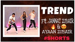 Trend with Jannat Zubair Rahmani Ayaan Zubair Rahmani shorts