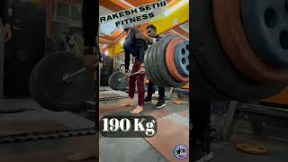 190 Kg Deadlift #shorts #viral #ytshorts #ashortaday #trending #fitness #deadlift #190kg#shortvideo