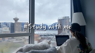 Study With Me | 实时学习1小时 | 计时器倒计时间 | Deep focus音乐