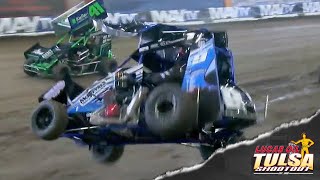 Thrills \u0026 Spills | Saturday At The 2021 Lucas Oil Tulsa Shootout