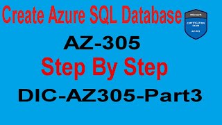 Set Up Microsoft Azure SQL Server and SQL Database | How to create an Azure SQL Server Step By Step
