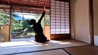 紫雲庭園　茶室 × 松本ユキ子　#temple　#garden  #kyoto