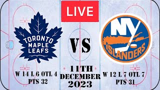 NHL LIVE Toronto Maple Leafs vs New York Islanders | Play By Play Commentary & Reaction