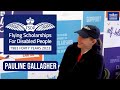 Pauline Gallagher (Scholar) Interview - Flying Scholarships for Disabled People (FSDP) - RIAT 2023