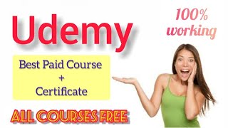 Udemy All Paid courses Get free / Course + Certificate / Tricky Burner