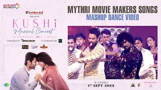 Mythri Movie Makers Songs Mashup Dance Video | Polki Vijay Master Team | KUSHI Musical Concert