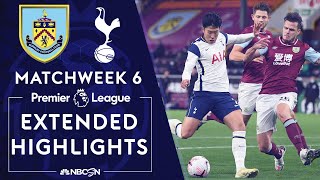 Burnley v. Tottenham | PREMIER LEAGUE HIGHLIGHTS | 10/26/2020 | NBC Sports