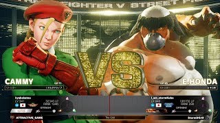 Kyabetsu (Cammy) vs Storm Kubo (E.Honda)：キャベツ（キャミィ）vs ストーム久保（本田）