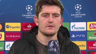 RB Leipzig 3-2 Manchester United- UCL 2020 - Harry Maguire Post Match Interview