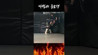 낙법의 중요성  #mma #fight #shorts