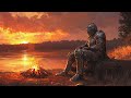 a peaceful day’s farewell