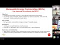 renewable energy communities eu framework u0026 facilitation