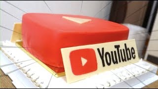 [祝] YouTubeの巨大再生ボタンケーキがキター！| YouTube Play Button Cake  Ep. 29