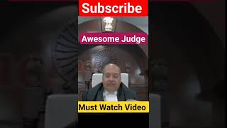 Awesome Judge| Must Watch Video