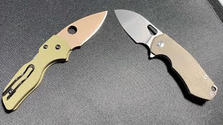 Blade Battle: Spyderco Lil Native Vs  Giantmouse Ace Riv