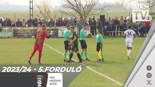 Mezőörs KSE - Vasas FC | 1-1 (0-0) | Magyar Kupa | 5. forduló | MLSZTV