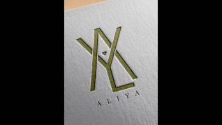 Logo Design Name Aliya || Who's next? 🤗😇✨ #logoname #tranding  #graphic_design