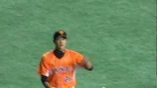 2012.10.5橙魂2012、最終章。巨人VS横浜戦ヒーロー