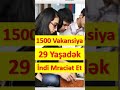 gənclər Üçün 1500 vakansiya. İş İmkanı. təcrübə proqramı. 29 yaşa qədər. tələsin